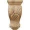 Ekena Millwork 4 1/2"W x 5"D x 10"H Medium Grape Corbel, Cherry CORW04X05X10GRCH - alternate 3